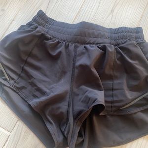 Black lulu lemon shorts